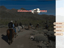 Tablet Screenshot of horsebackarizona.com